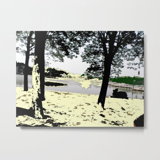 A Pleasant Day Metal Print