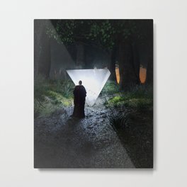 Seeking Out Metal Print