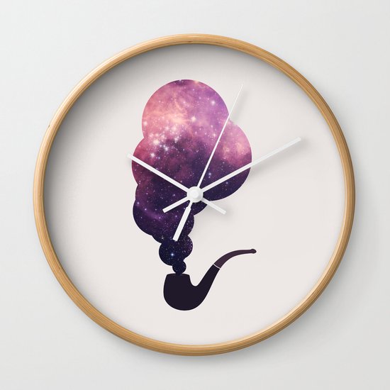 Birth of Stars Wall Clock