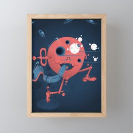 Little Monster Framed Mini Art Print