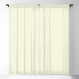Pale Beige Solid Color Popular Hues Patternless Shades of Gold Collection Hex #f5f5dc Blackout Curtain