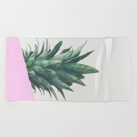 Pineapple Dip Beach Towel