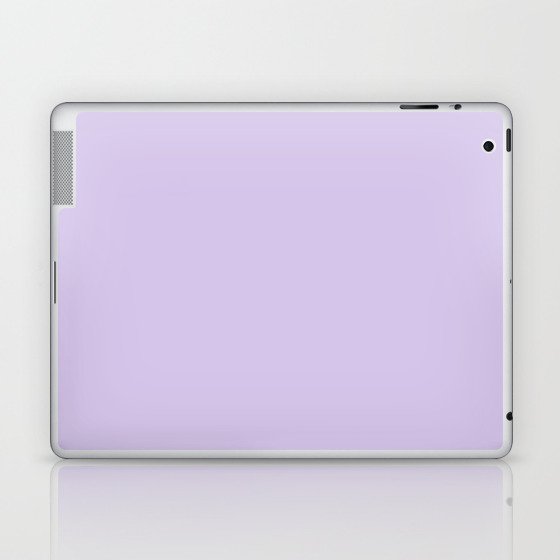 Lilac Solid Color Hex d5c5ea Laptop & iPad Skin