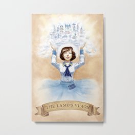 The Lamb's Vision Metal Print | Game, Illustration, Digital 