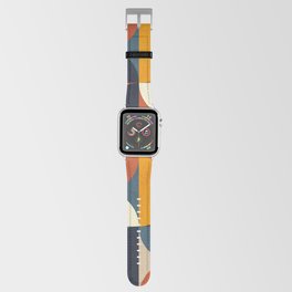 mid century abstract shapes fall winter 3 Apple Watch Band