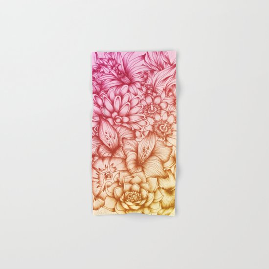 Tropical Flowers II Hand & Bath Towel