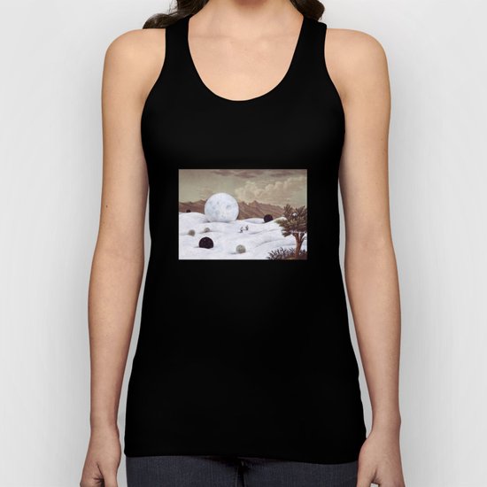 Moon Unisex Tank Top