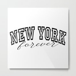 new york Metal Print | Statenisland, Wallstreet, Harlem, Newyork, Graphicdesign, Ny, Giants, Queens, Bigapple, Statue 