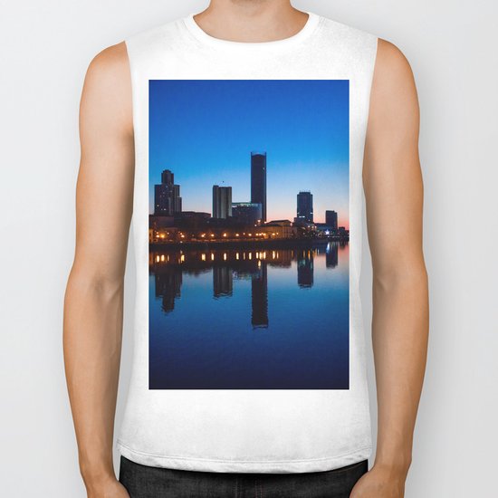 Night city Biker Tank