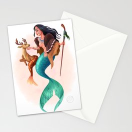 HOSHONT' OMBA - World Class Mermaids Stationery Cards