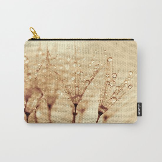 droplets of liquid gold Carry-All Pouch