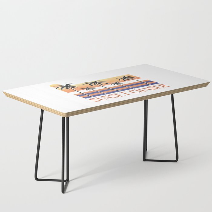 Sunset Chaser Retro Summer Coffee Table