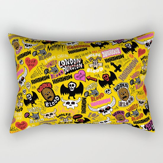 LOLzig Pattern Rectangular Pillow