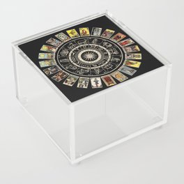 The Major Arcana & The Wheel of the Zodiac Acrylic Box