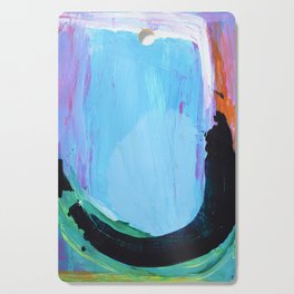 Abstract colour spectrum Cutting Board