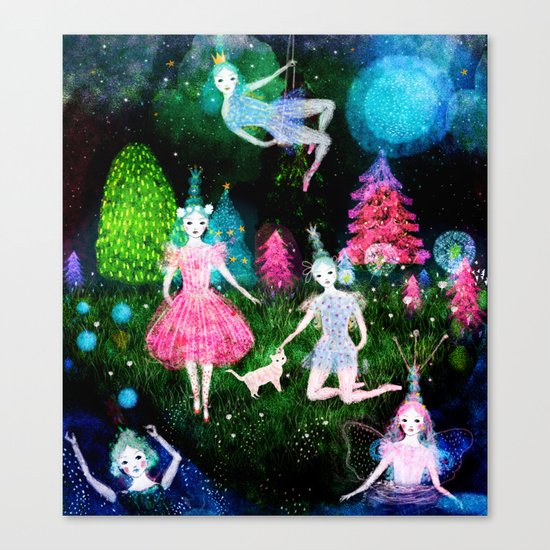 cirque de nuit Canvas Print
