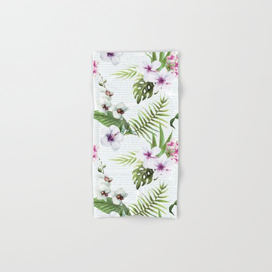 Tropical Summer #9 Hand & Bath Towel