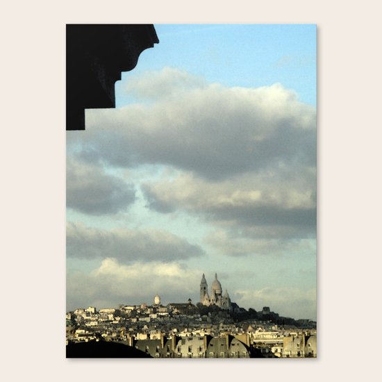 Paris: Sacré-Cœur from Musée d'Orsay Canvas Print