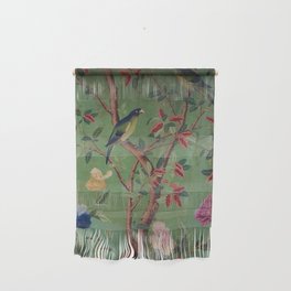 Green Dream Chinoiserie Wall Hanging