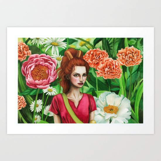 The Borrower Arrietty Art Print