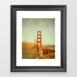 Golden Gate Bridge / San Francisco, California Framed Art Print