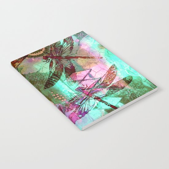 Dragonflies in a Dream Notebook