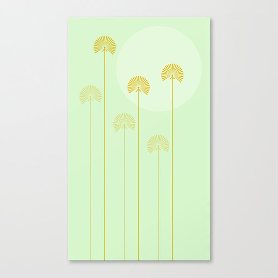 milk with mint Canvas Print