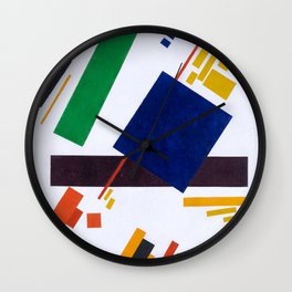 Kazimir Malevich - Suprematist Composition Wall Clock | Neoplasticism, Simple, Malevich, Suprematist, Minimalism, Piet, Kazimir, Malewitsch, Cubism, Painting 