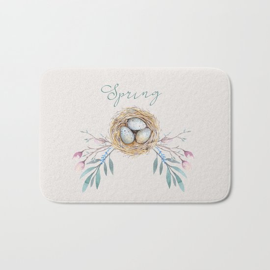 spring nest Bath Mat