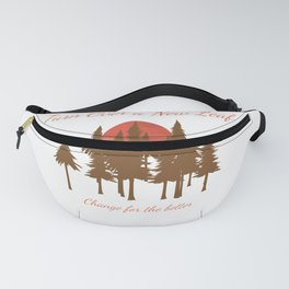 Turn Over a New Leaf Fanny Pack