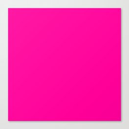 Fluorescent Pink Canvas Print