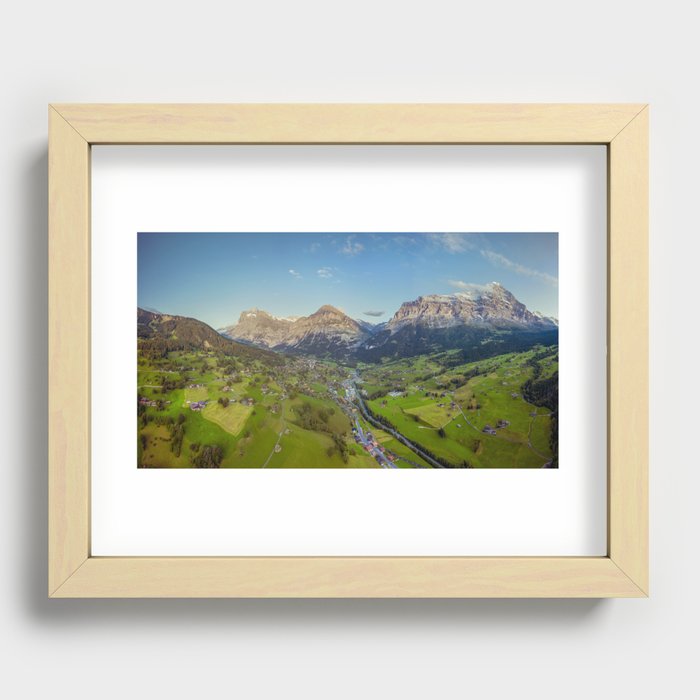 Grindelwald - Switzerland Recessed Framed Print