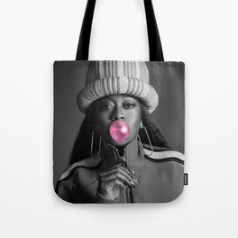 Bubble Gum Missy Elliott Humour Pop Art.jpg Tote Bag