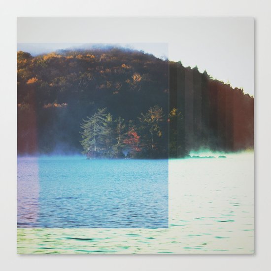 Fractions A78 Canvas Print