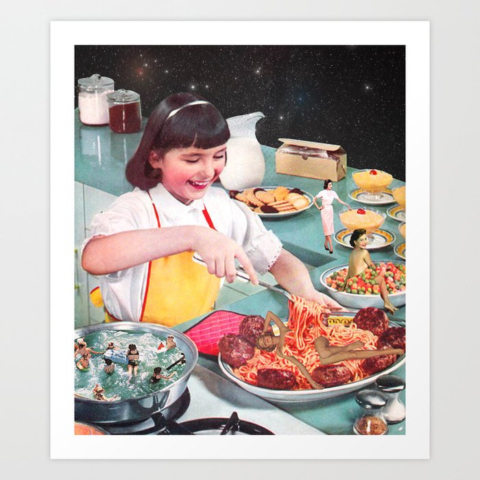 Foodies be Like Art Print