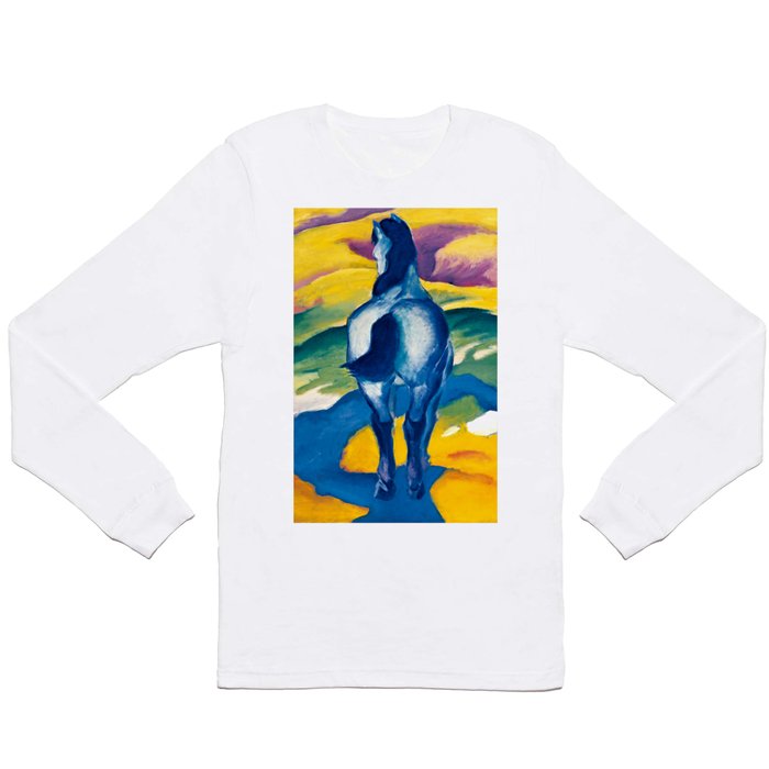 Franz Marc "Blue Horse II" Long Sleeve T Shirt