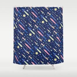 Magical Weapons Shower Curtain