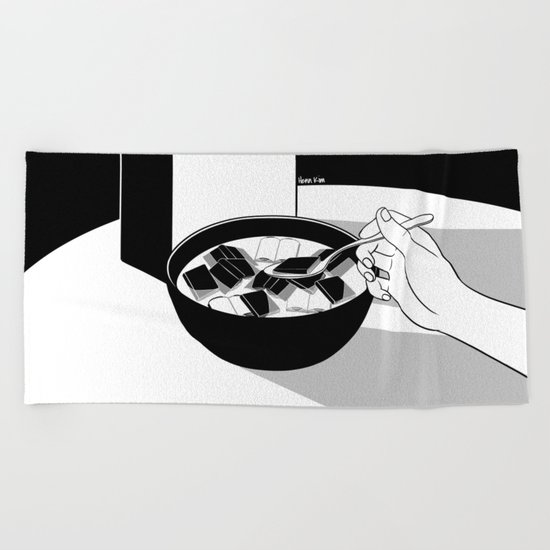 Breakfast for the Soul Beach Towel