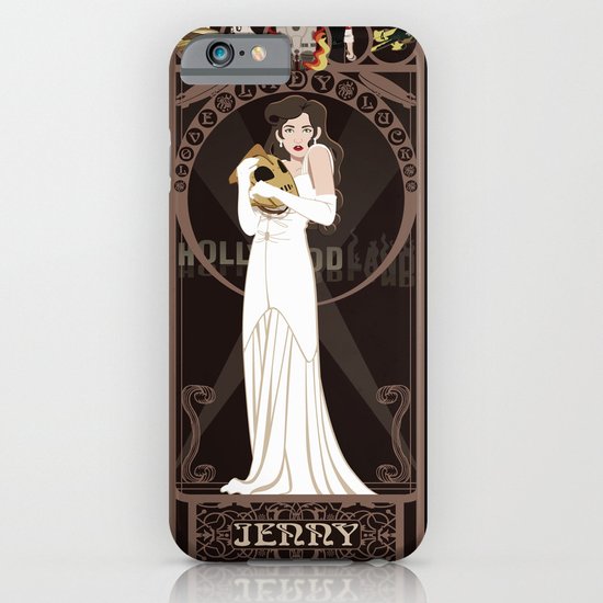 Jenny Nouveau - The Rocketeer iPhone & iPod Case