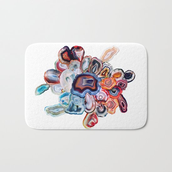 Earth's Loveliness, Agate Collection Bath Mat