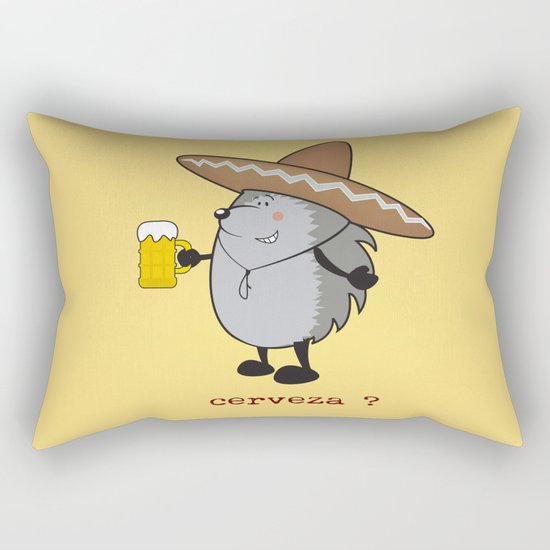 cerveza? Rectangular Pillow