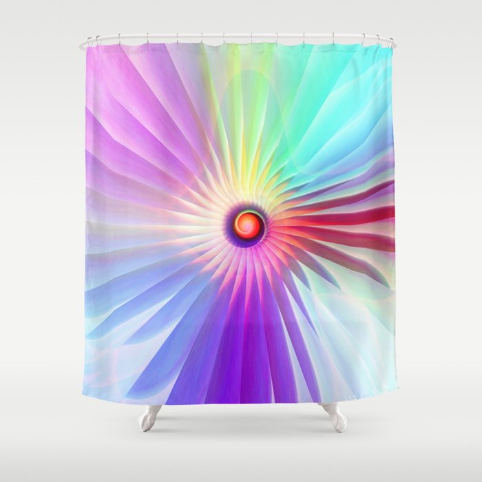 Enlightment Shower Curtain