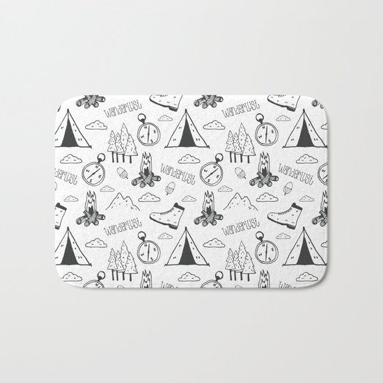 Wanderlust Bath Mat