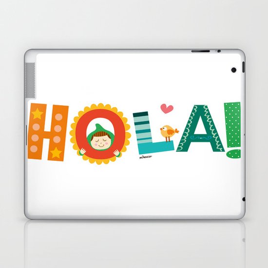 Hola Laptop & iPad Skin