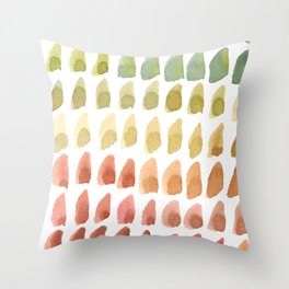 Peaceful Rainbow Throw Pillow