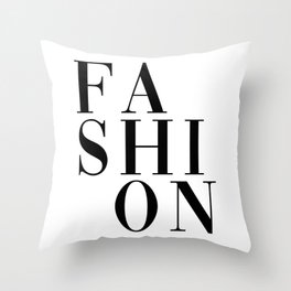 fashion Throw Pillow
