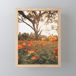 Field of Flowers Framed Mini Art Print