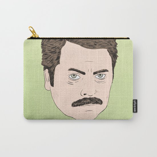Ron Swanson Carry-All Pouch