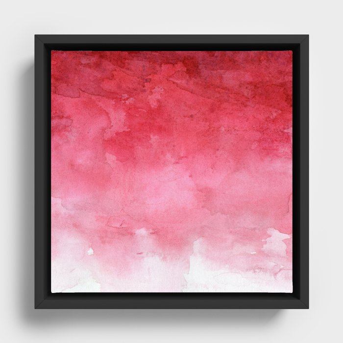 Red Framed Canvas