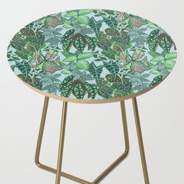Begonia Pale Blue Side Table